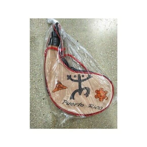 Puerto Rico Bota, Boot 1 Liter capacity, wine, wat - Picture 3 of 3